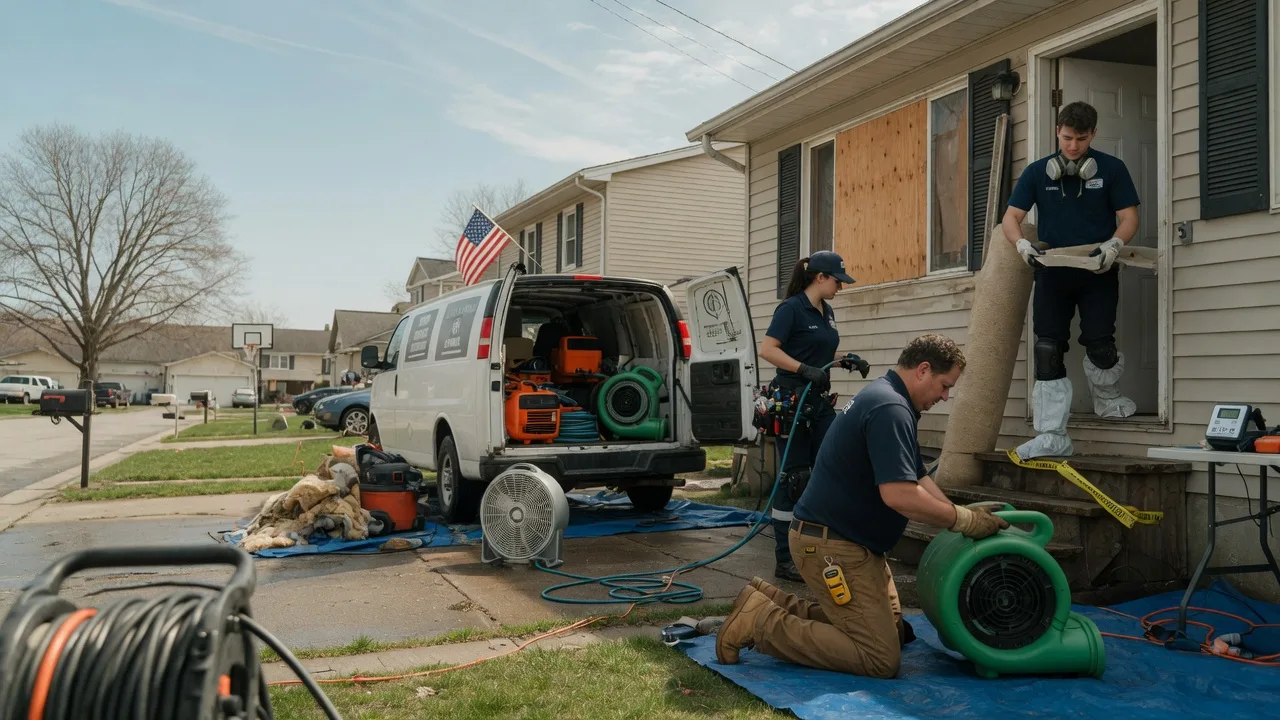 Water Damage Restoration in Quinter, KS near me